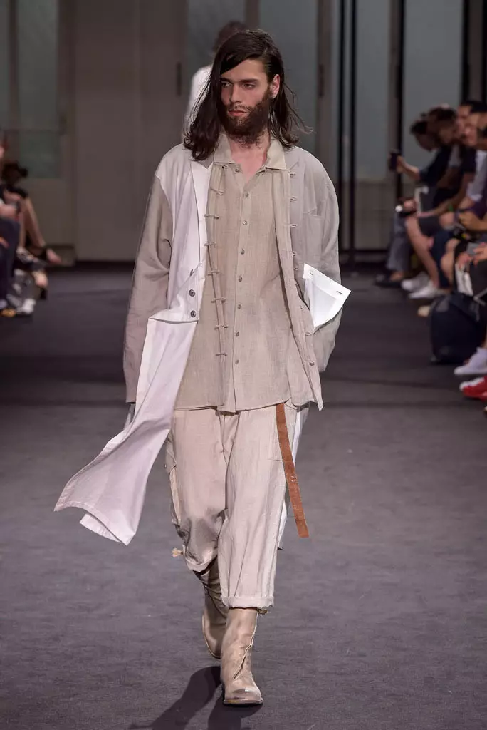 Yohji Yamamoto տղամարդկանց գարուն 2017 թ