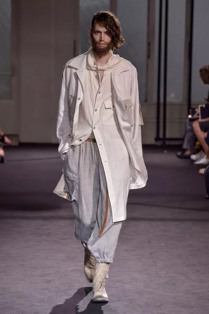 Yohji Yamamoto pánské jaro 2017