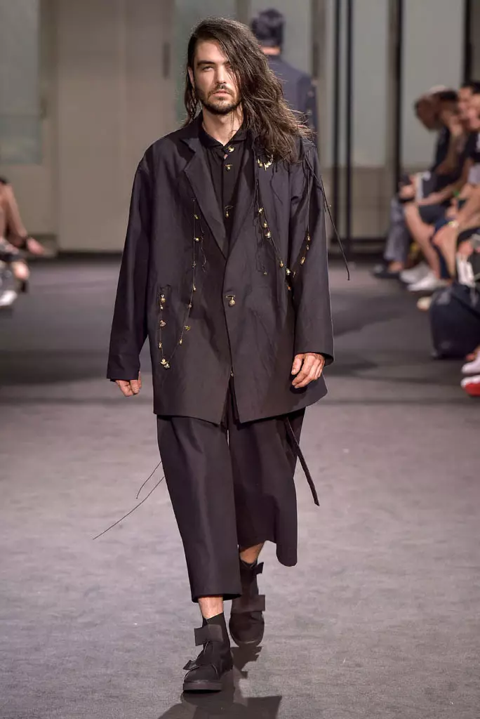 Yohji Yamamoto ஆண்கள் வசந்தம் 2017