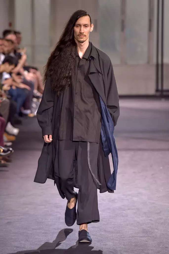 Yohji Yamamoto Springs ya Wanaume 2017