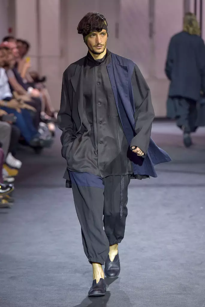 Yohji Yamamoto miesten kevät 2017