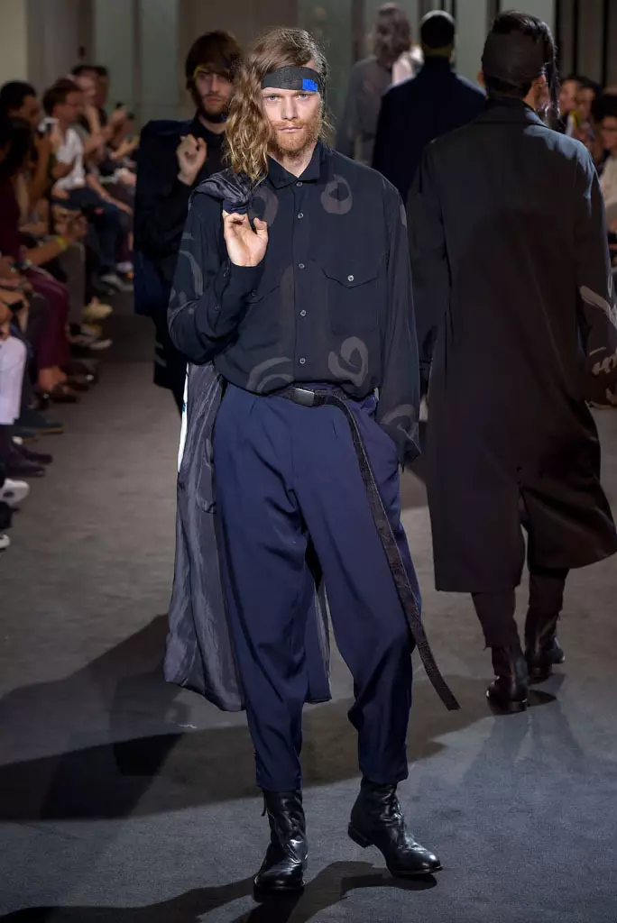 Primavera masculina de Yohji Yamamoto 2017