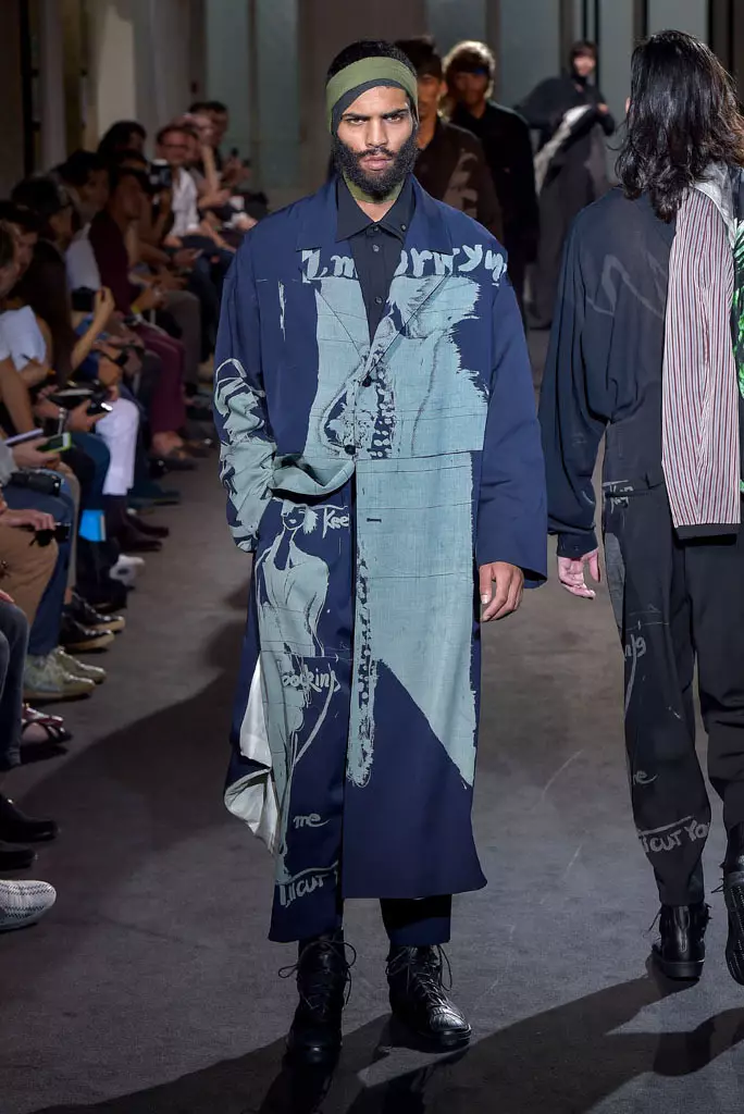 Yohji Yamamoto erkaklar bahori 2017