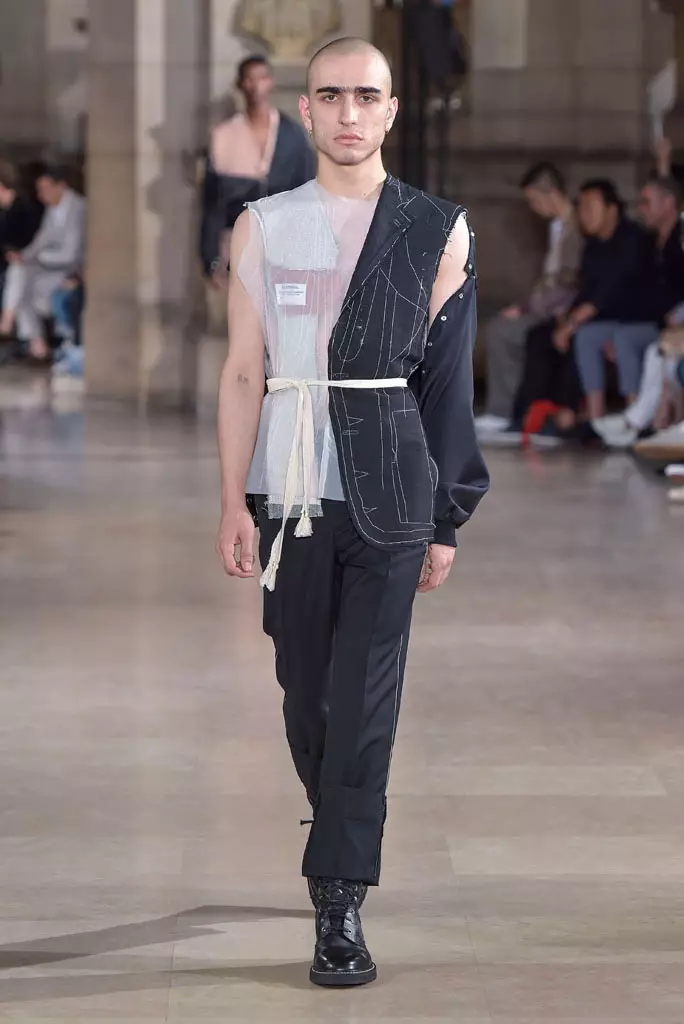 Maison Margiela, 2017 წლის გაზაფხული ზაფხული, პარიზის მამაკაცის მოდის კვირეული, საფრანგეთი - 2016 წლის 24 ივნისი