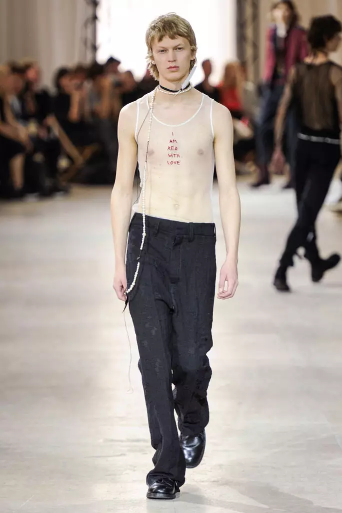 Ann Demeulemeenster show, spring summer 2017, Paris Men's Fashion Week, France - 24 June 2016