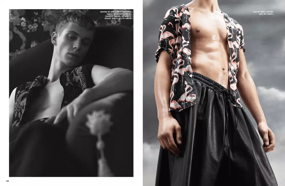 10 Men Magazine na fa'asalalauina le Spring 2015 Lomiga fa'aigoa