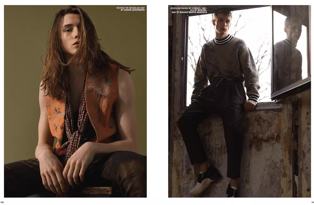 10 Men Magazine yakaburitsa iyo Spring 2015 Nyaya ine musoro