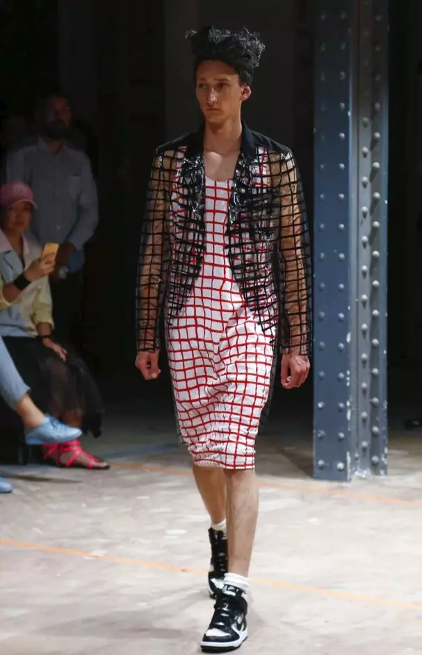 COMME DES GARCONS HOMME PLUS HERRETØJ FORÅRS SOMMER 2017 PARIS (13)