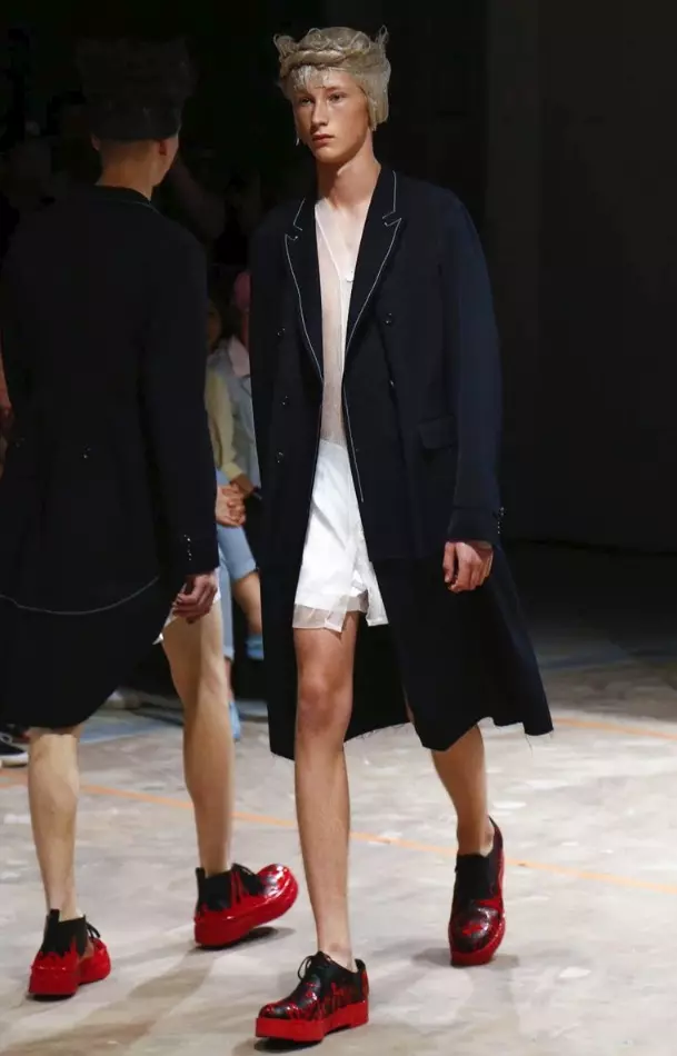 COMME DES GARCONS HOMME PLUS MIESTEN VAATTEET KEVÄT KESÄ 2017 PARIS (33)