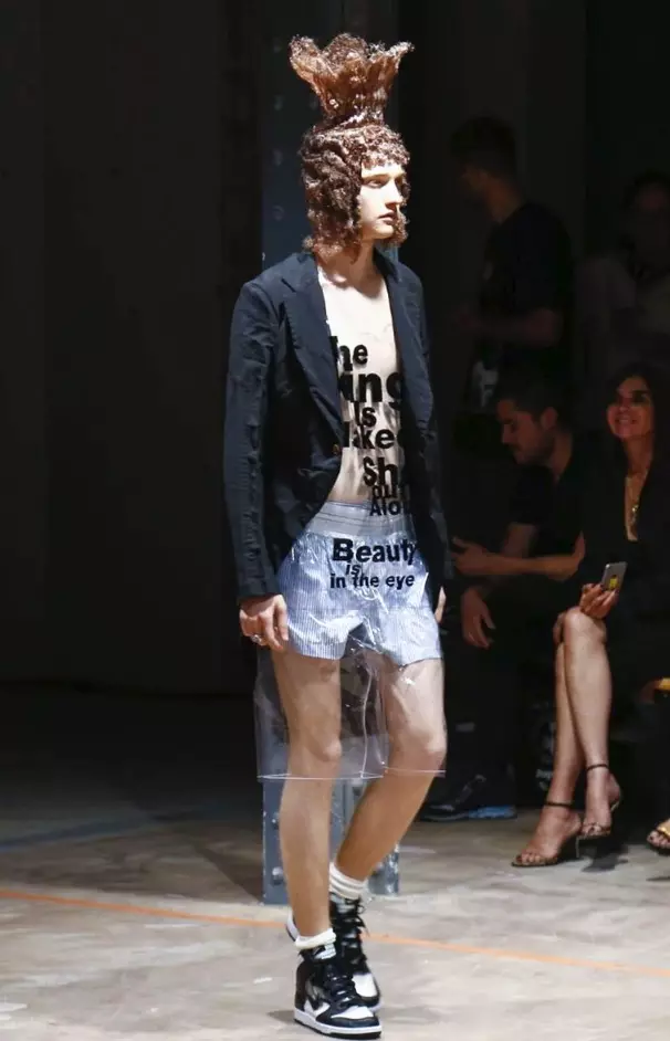 COMME DES GARCONS HOMME PLUS MENSWEAR SPRING HAF 2017 PARIS (29)