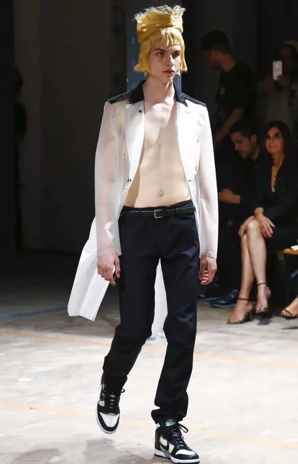 COMME DES GARCONS HOMME PLUS VYRIŠKAI 2017 m. PAVASARIO VASAROS PARYŽIAS (1)