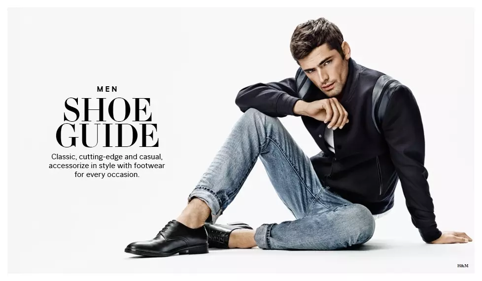 Efter at have været i kontakt med H&M for at få et sporty bud på nytilkomne, er den amerikanske model Sean O'Pry tilbage i rampelyset, denne gang med en guide til sko. H&M viser alsidige fodtøjsstile og afrunder en blanding af afslappede og formelle sko for at fuldende den perfekte garderobe.