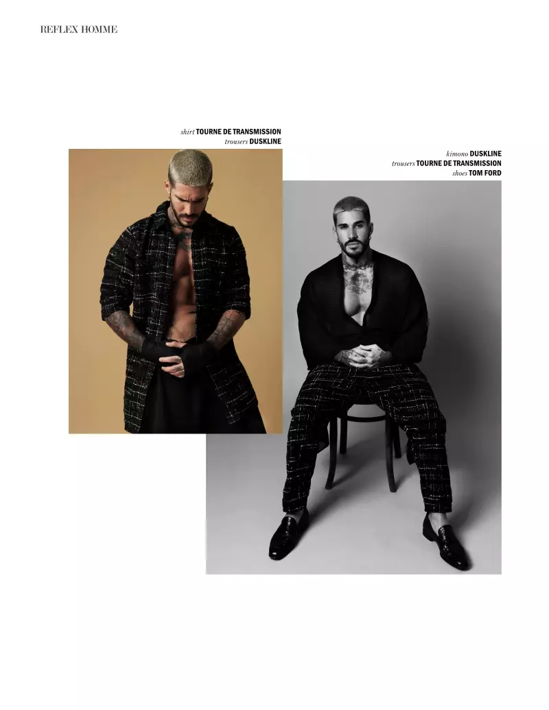 Fabian Domenech per a REFLEX HOMME 9