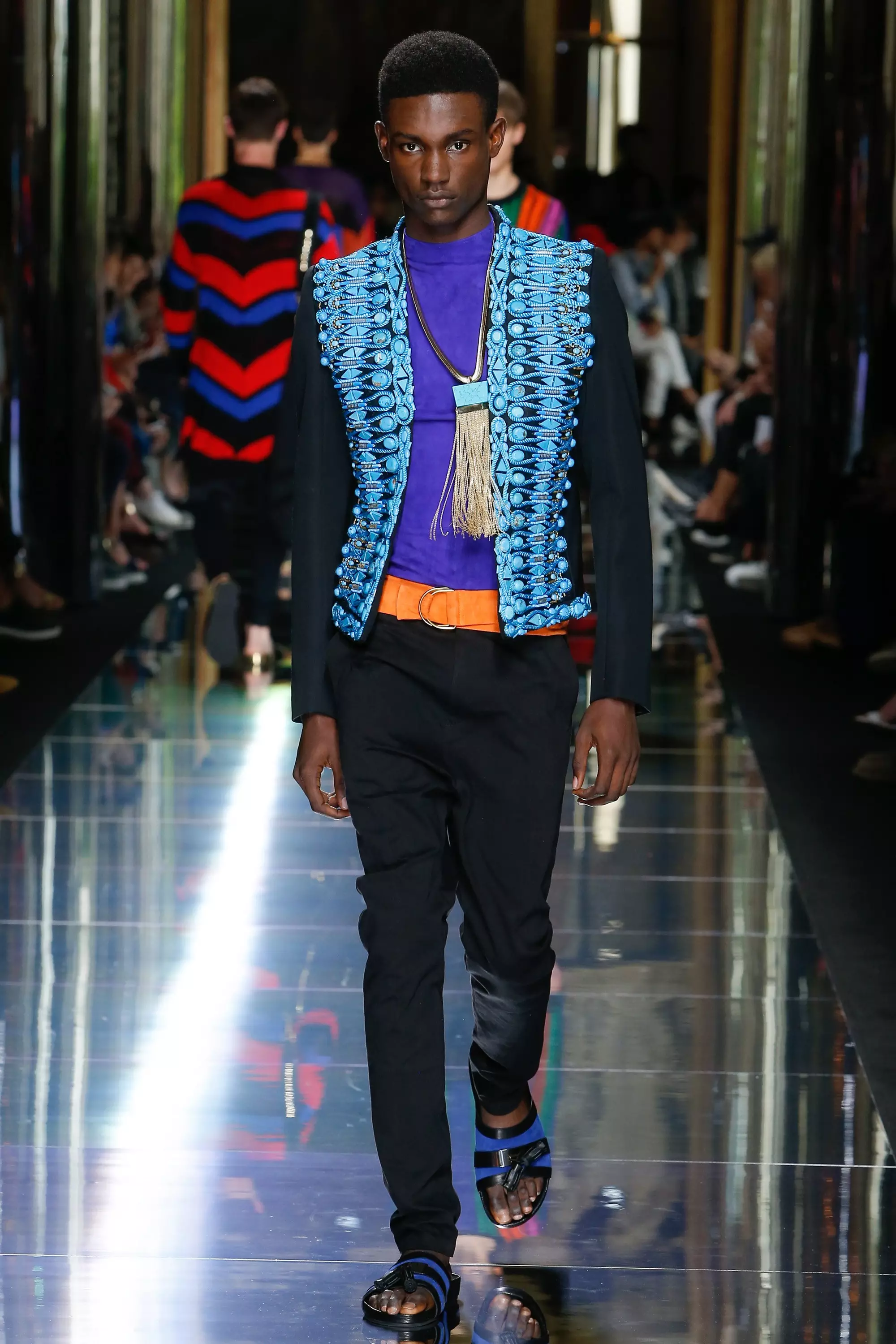 I-BALMAIN MENSWEAR SPRING SUMMER 2017 PARIS (48)