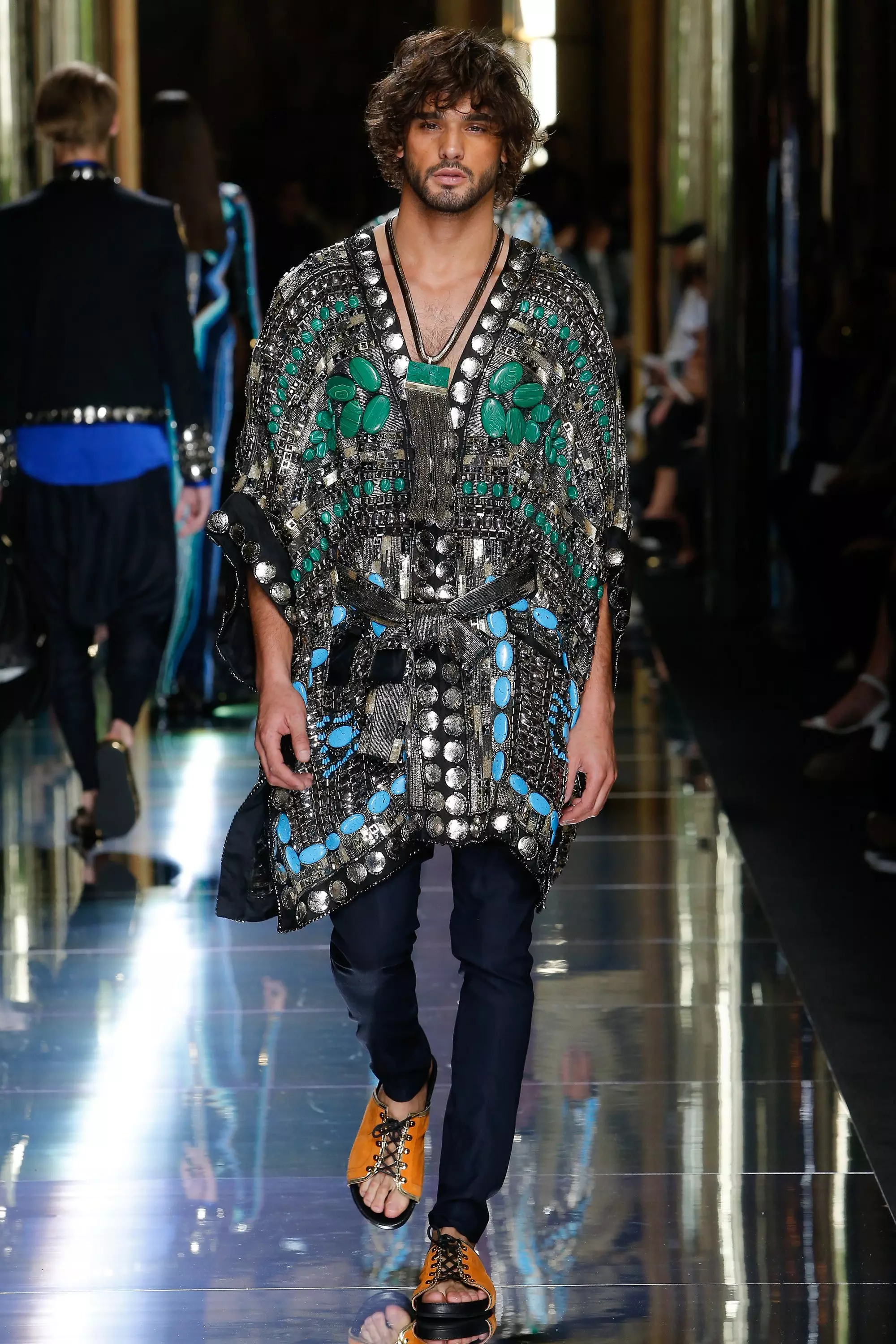 I-BALMAIN MENSWEAR SPRING SUMMER 2017 PARIS (69)