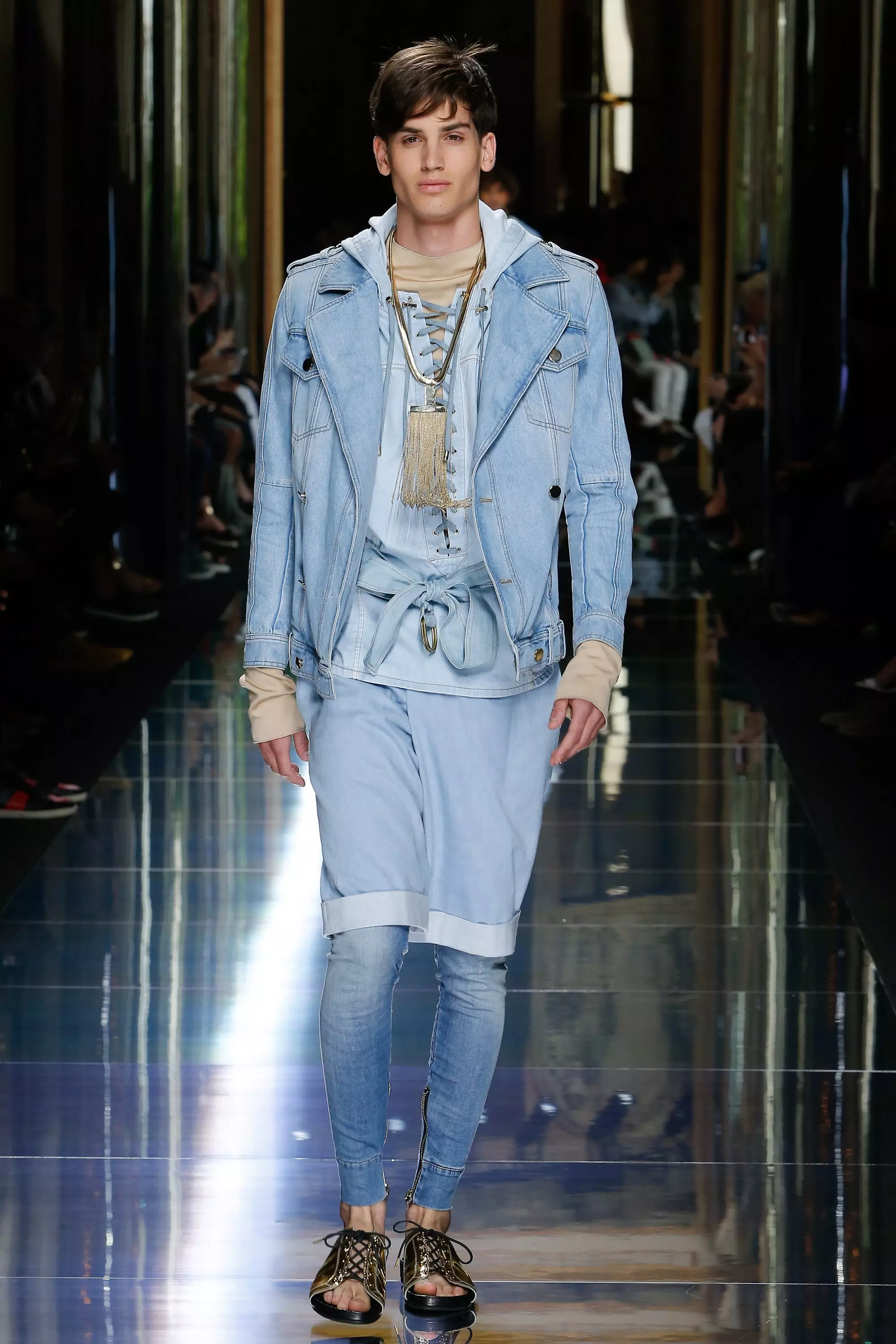 BALMAIN MENSWEAR SPRING UMәй 2017 ПАРИС