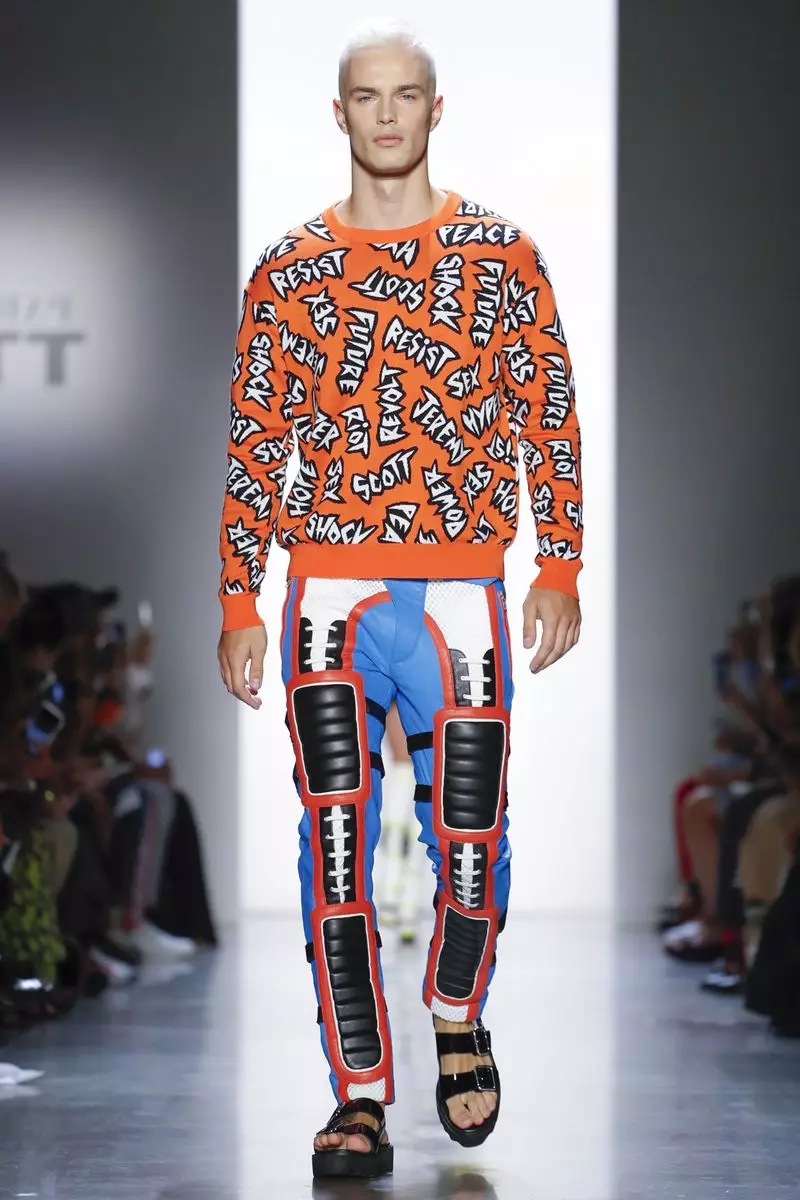 Jeremy Scott Npaj Kom Hnav Caij Nplooj Ntoos Hlav / Lub Caij Ntuj Sov 2019 New York