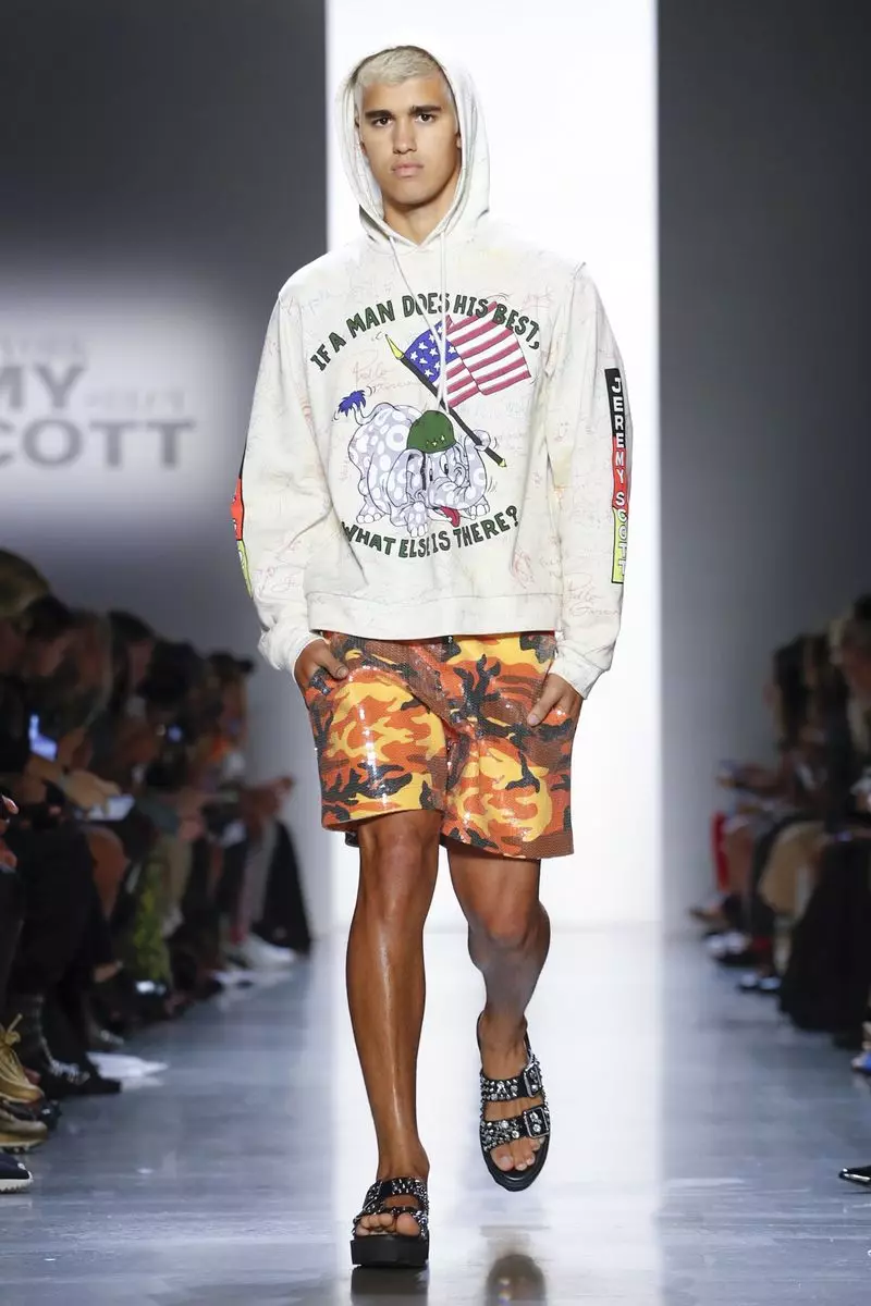 Jeremy Scott gata de purtat primăvară/vară 2019 New York