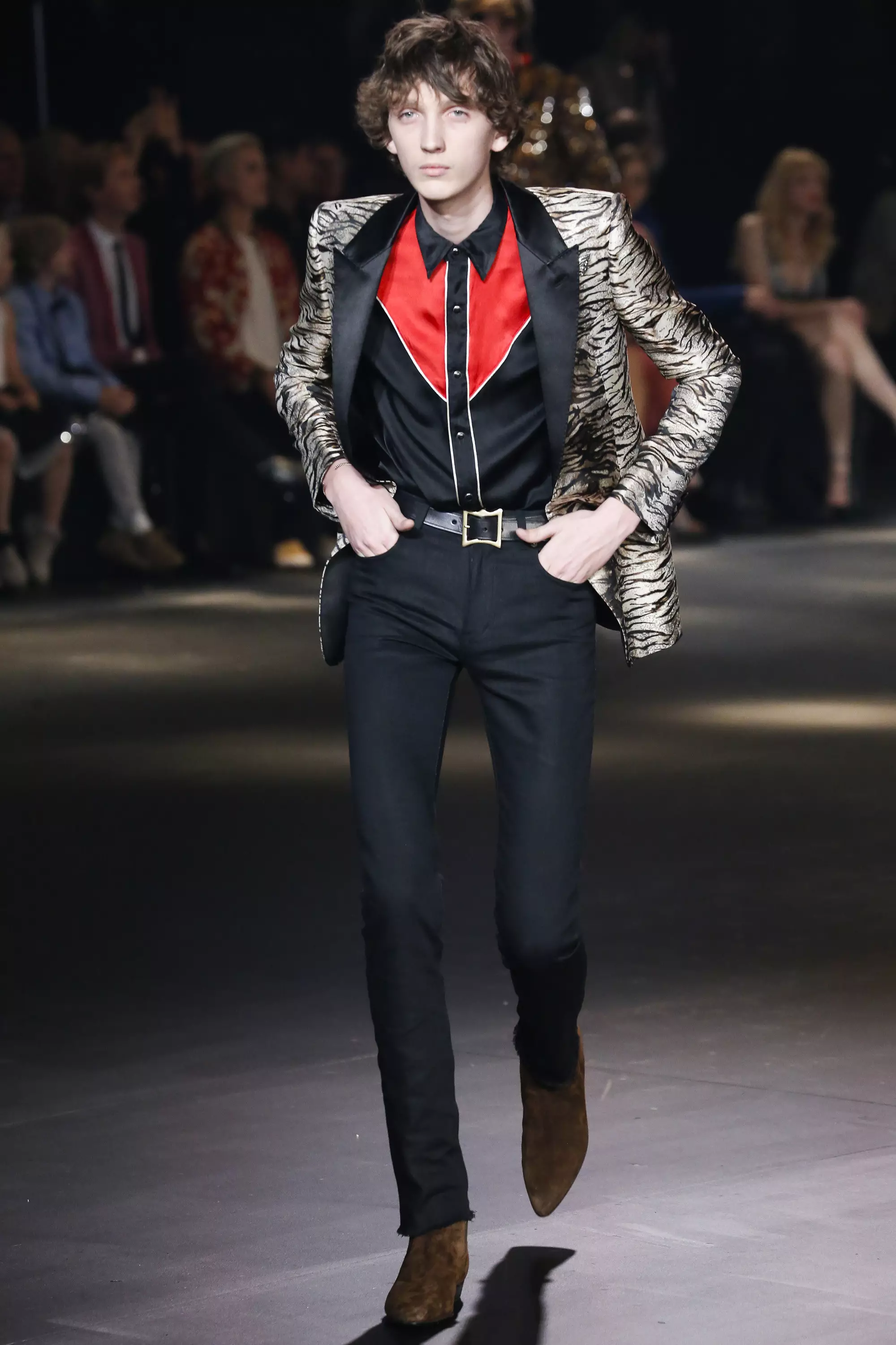 Мужчынская адзенне Saint Laurent FW 2016 (39)