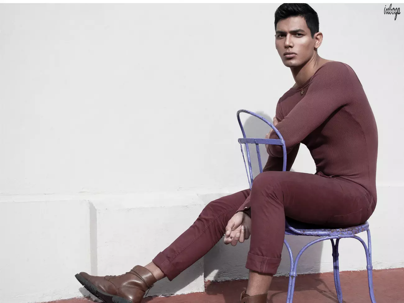 Editorial terbaru dari Inboga Mag dengan model gagah baru Cristiano Dangelo di Model DHR difoto oleh Jo Herrera.1