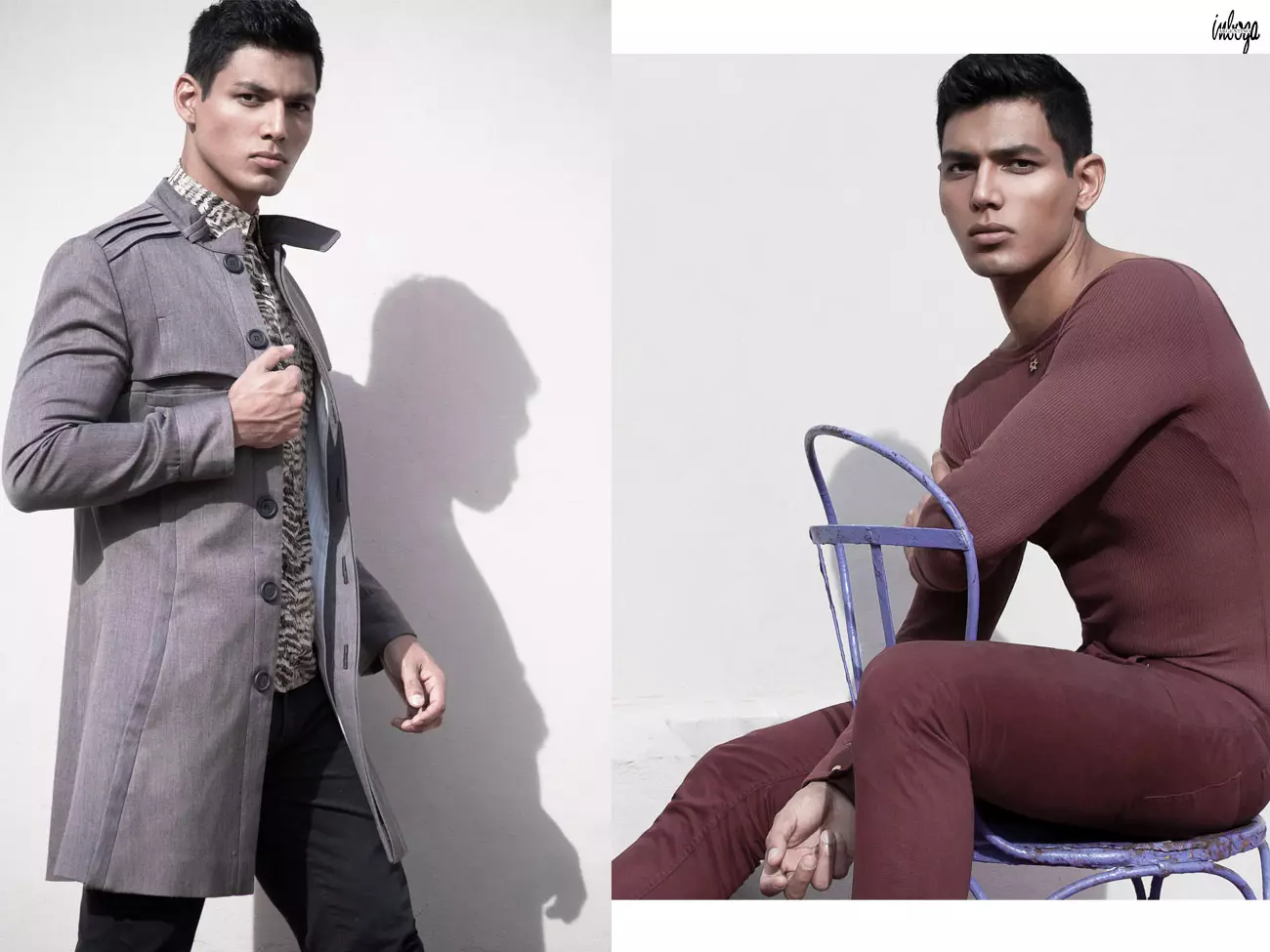 Pinakabagong editoryal mula sa Inboga Mag kasama ang bagong magara na modelo na si Cristiano Dangelo sa DHR Models na nakuhanan ng larawan ni Jo Herrera.