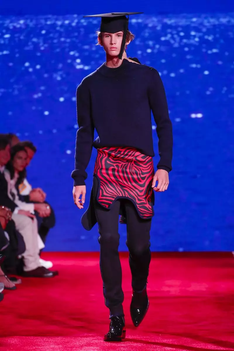 Calvin Klein 205W39NYC Vyrai ir moterys, 2019 m. pavasario vasara, Niujorkas18