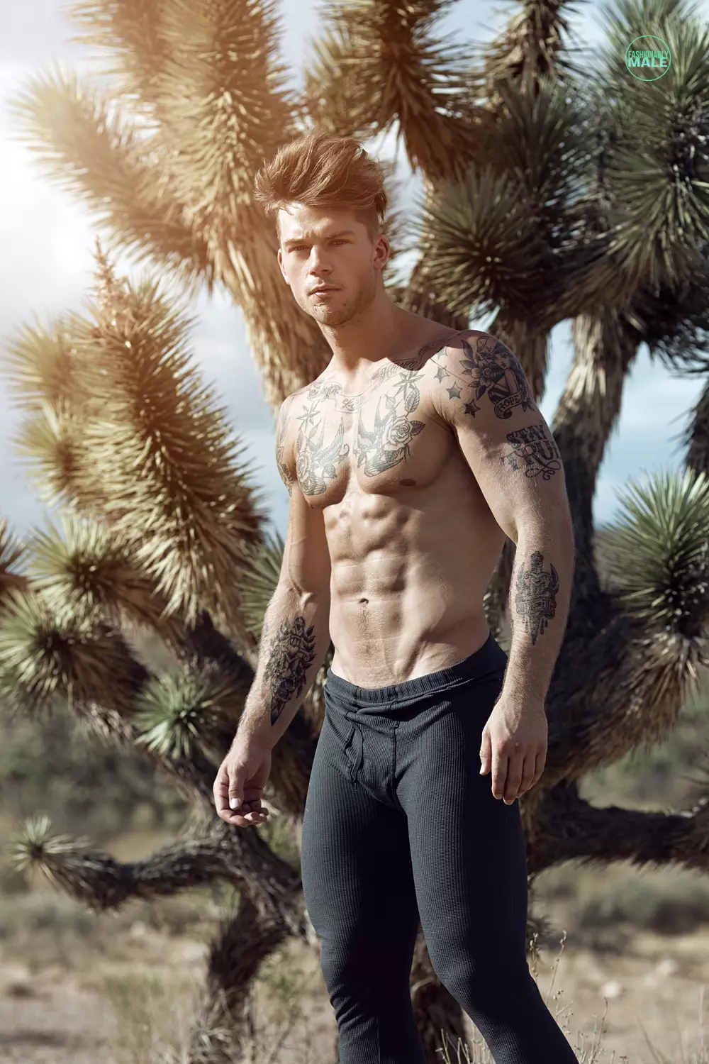 Kaz van der Waard oleh Ivan Avila untuk Fashionably Male2