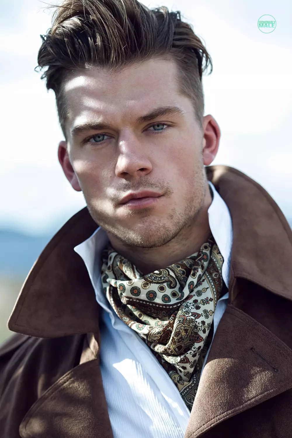 Kaz van der Waard ni Ivan Avila para sa Fashionably Male8