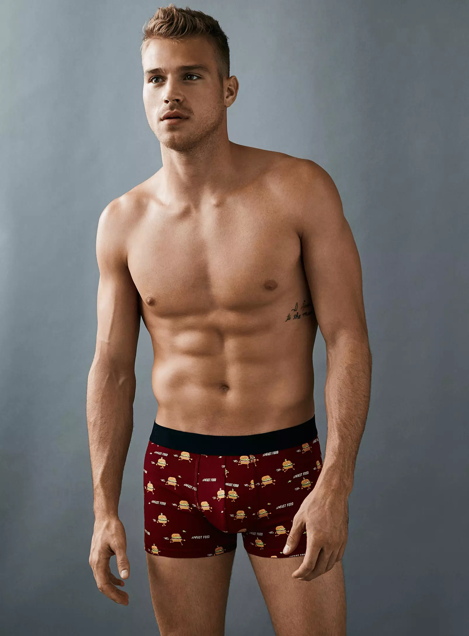 Matthew Noszka pikeun Simons Underwear Catalogue12