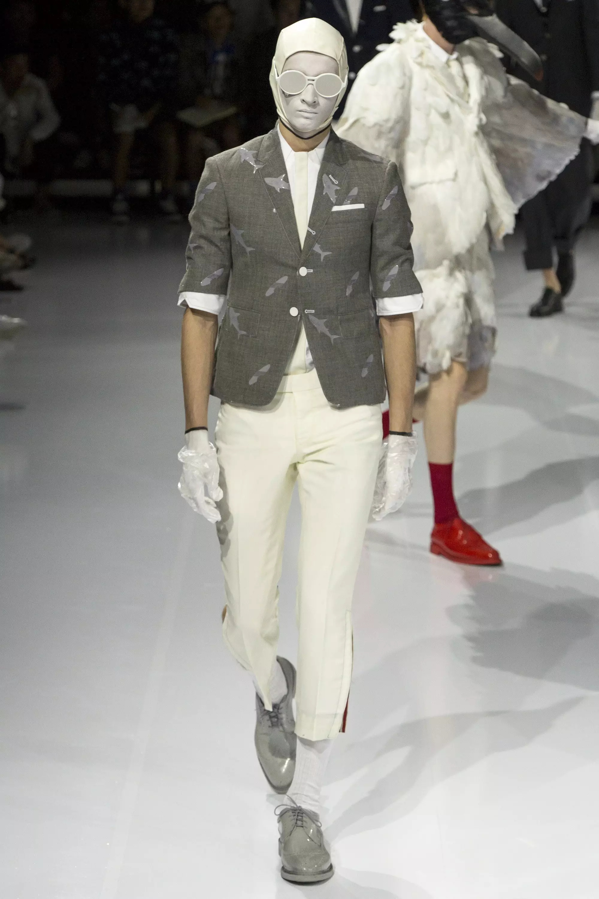 THOM BROWNE BĂRBAȚI PRIMAVARĂ 2017 PARIS (8)