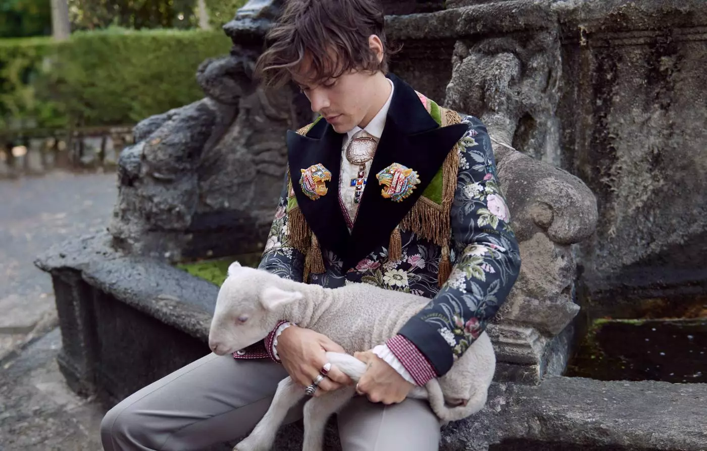 Harry Styles Mbalik ing Kampanye Jahit Anyar kanggo Gucci