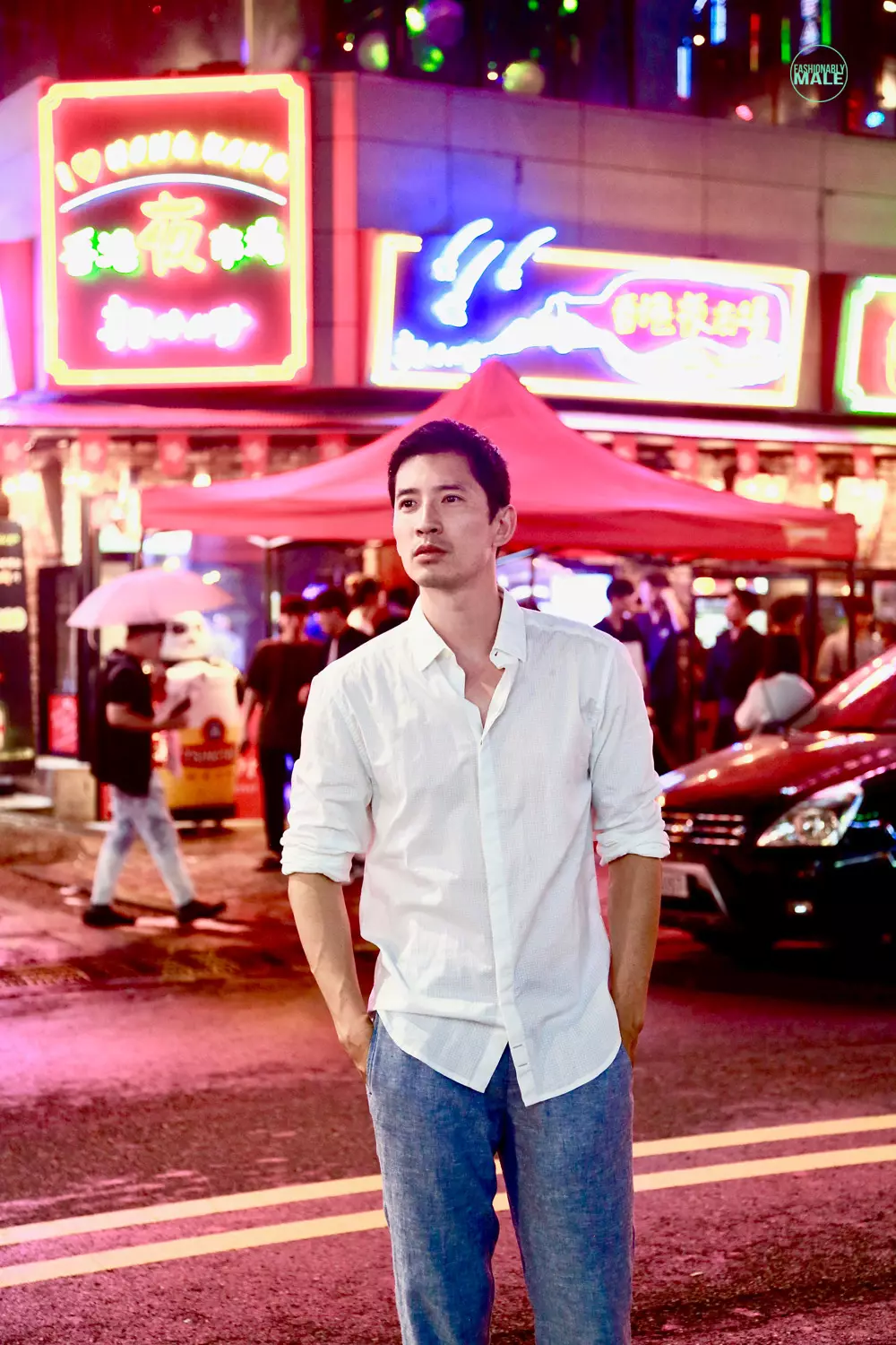 The Night Watchman Richie Kul de Wendy Loke para Fashionably Male4