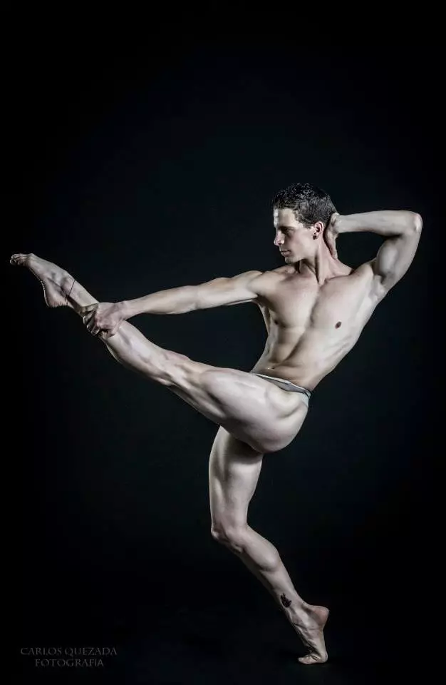 Fabian Morales ni Carlos Quezada para sa The Male Dancer Project