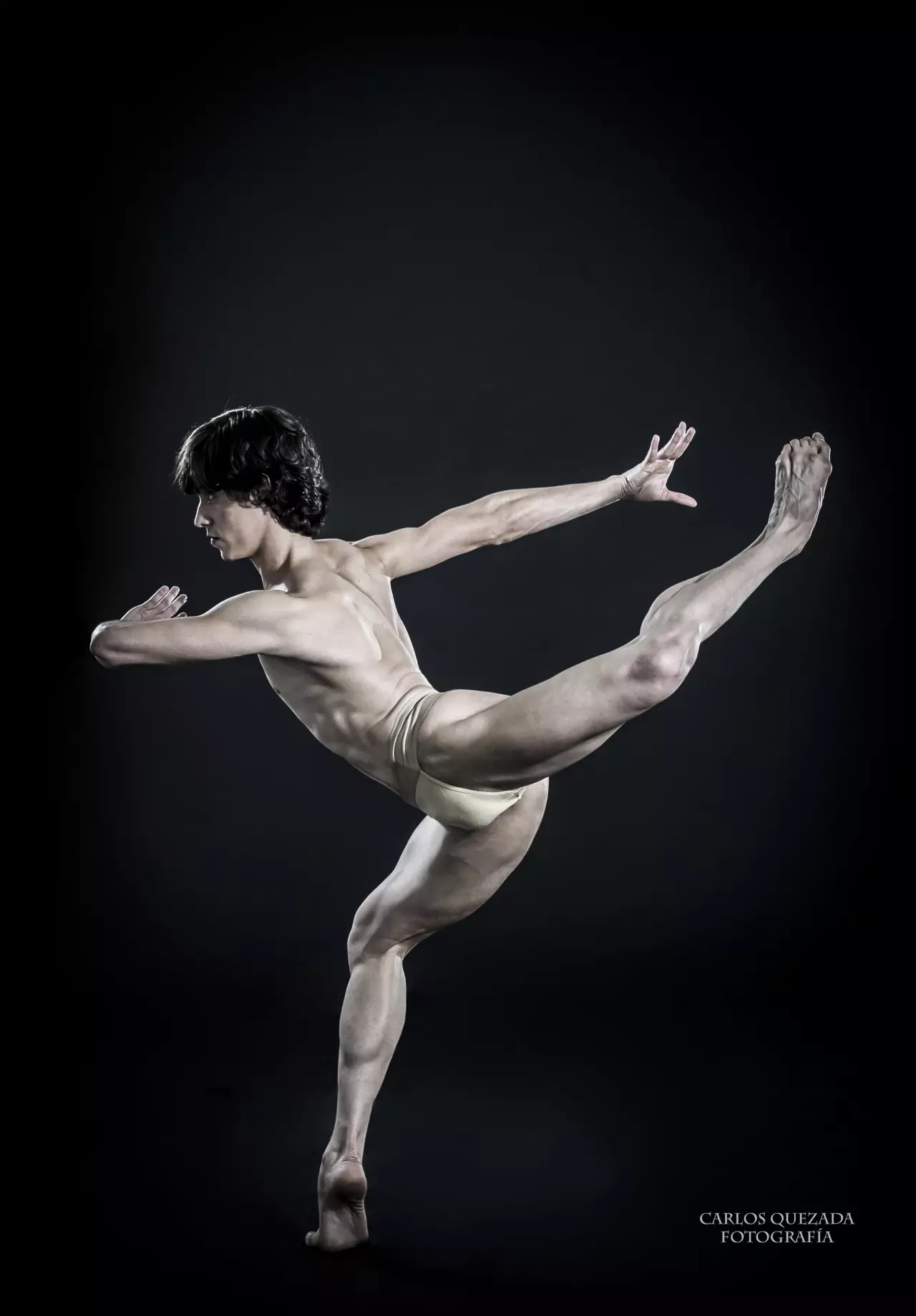 Javier Cacheiro de Carlos Quezada para The Male Dancer Project