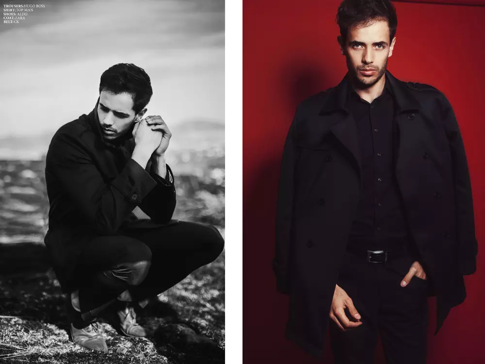 Na-egosi na nke mbụ na Fashionably nwoke, ọrụ nke onye na-ese foto Visonary Miguel Valencia na-egosi na nke mbụ Arturo Beltran si Paragon Models, aha ya bụ.