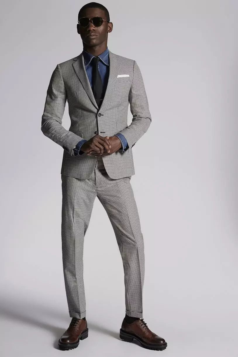 Duba Wool Manchester Suit