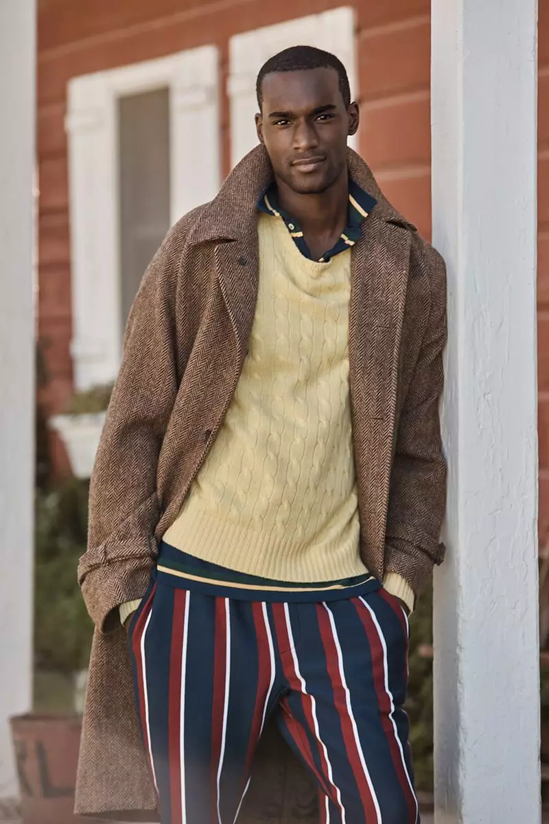 Corey Baptiste per Ralph Lauren x Mr Porter