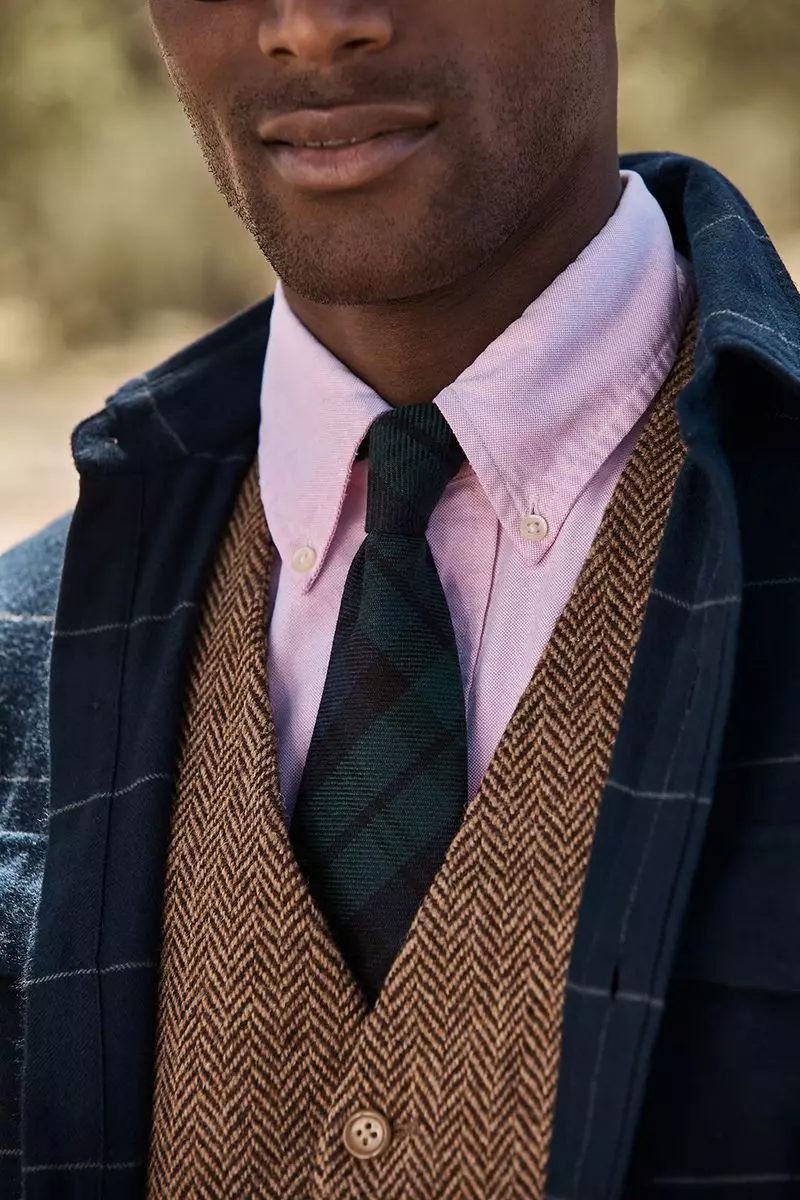 Corey Baptiste kuri Ralph Lauren x Mr Porter