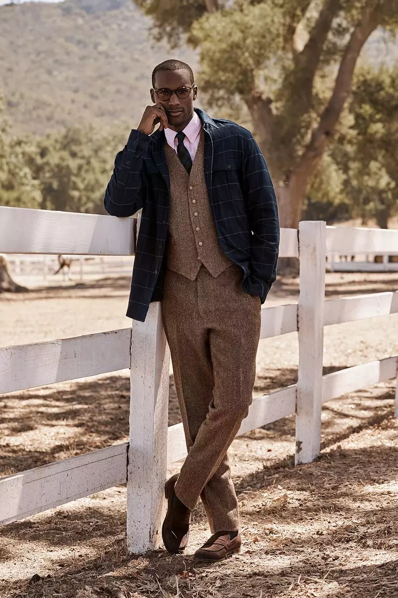 Corey Baptiste for Ralph Lauren x Mr Porter