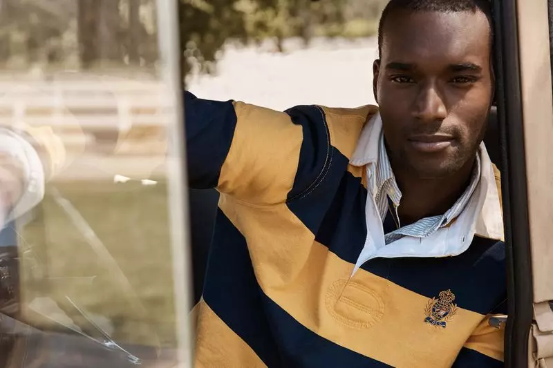 Corey Baptiste fir Ralph Lauren x Mr Porter