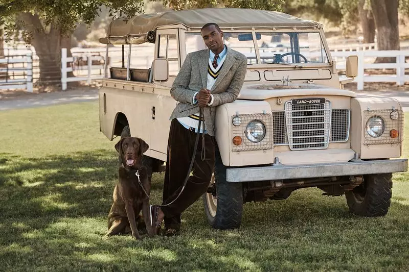 Corey Baptiste per Ralph Lauren x Mr Porter