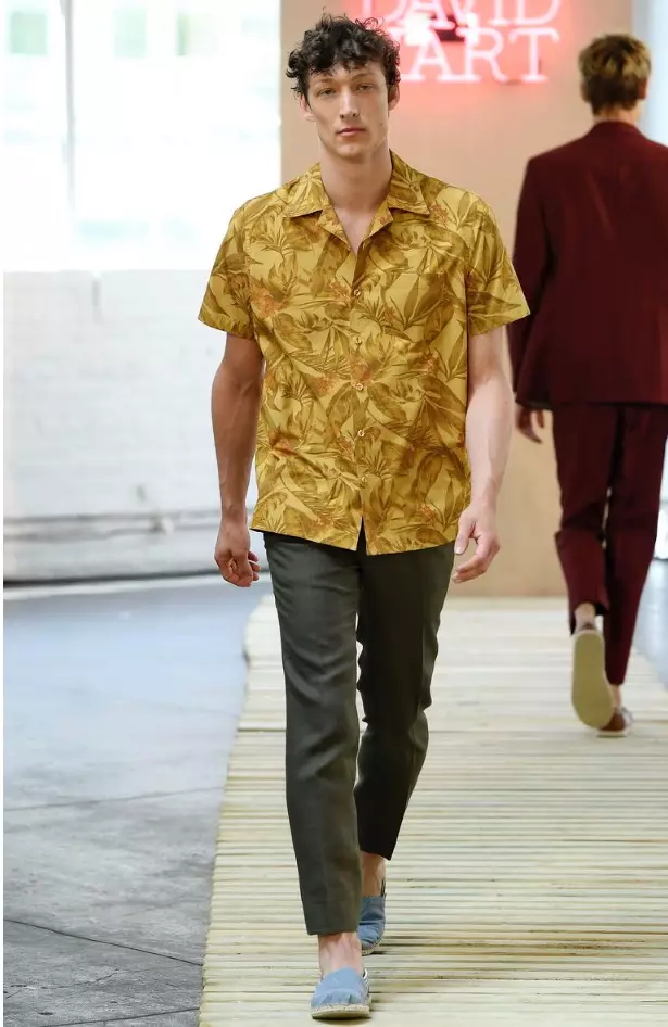 DAVID HART MENSWEAR SPRING SUMMER 2017 NEW YORK