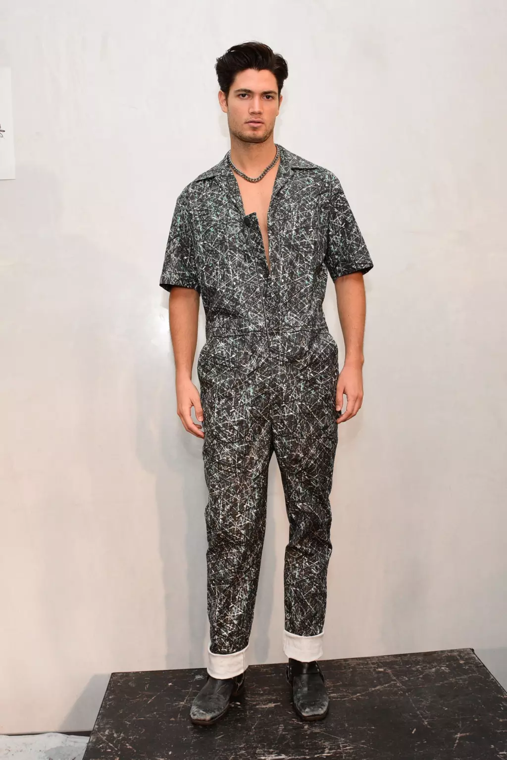 Ityala elinyanzelekileyo: Ifoto ngu-Aurora Rose/REX/Shutterstock (5754854at) Umzekelo kwiCatwalk Artistix kunye noAndy Hilfiger Presentation, iSpring Summer 2017, New York Fashion Week: Men's, USA - 11 Jul 2016