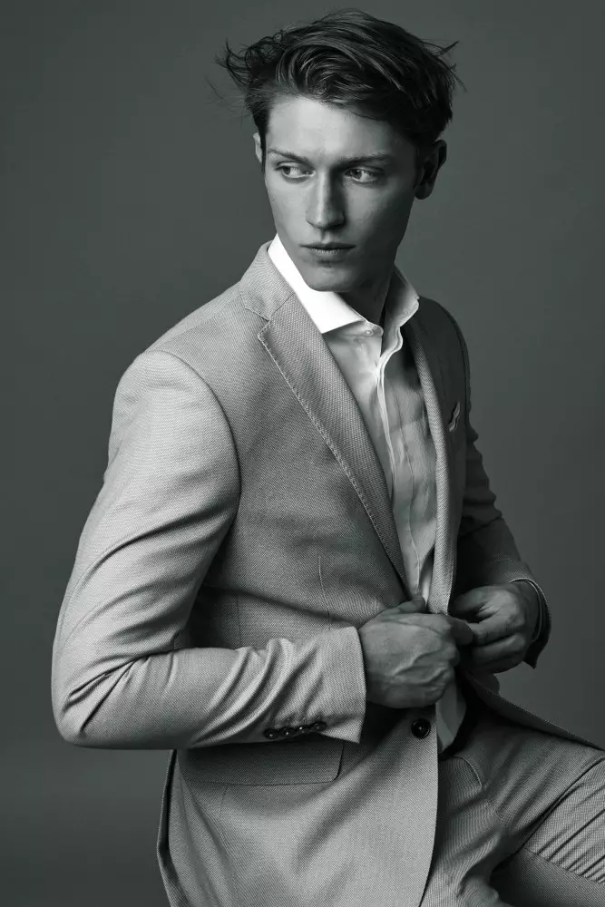 Model Alert: Callum Ball pics by Bartek Szmigulski