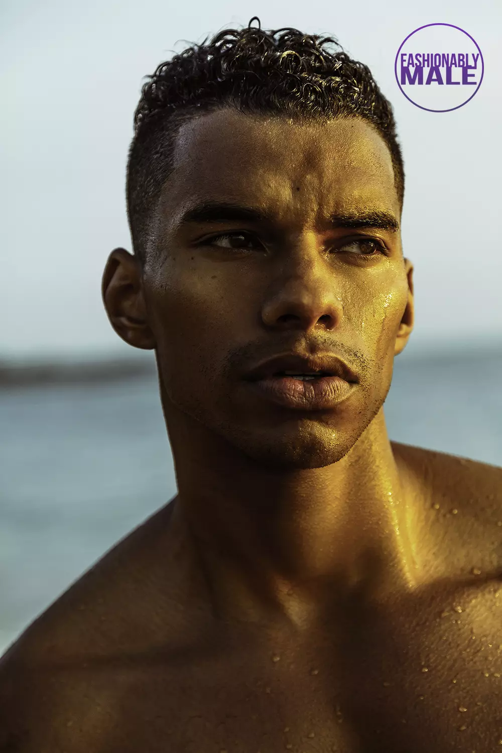 Beach Nude: Isaac McKinley av Christopher Marrs