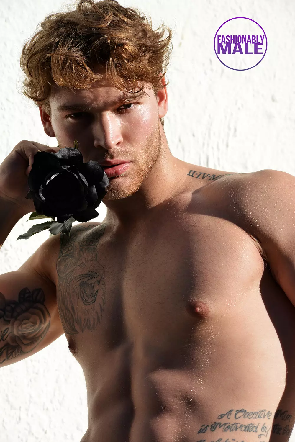 NSFW Dom DeRosa Like You've Never Seen Before Shots de Matthew Mitchell