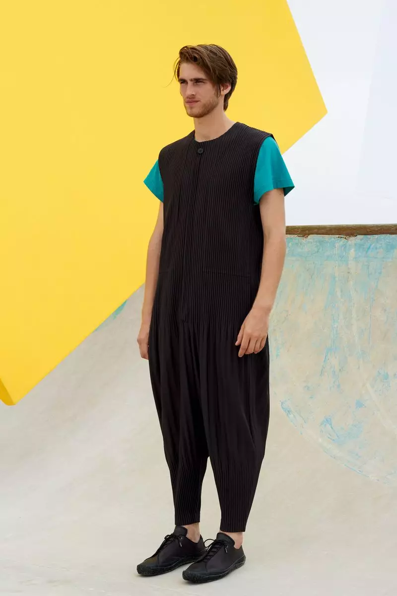 Homme Plissé Issey Miyake Menswear פרילינג זומער 201916