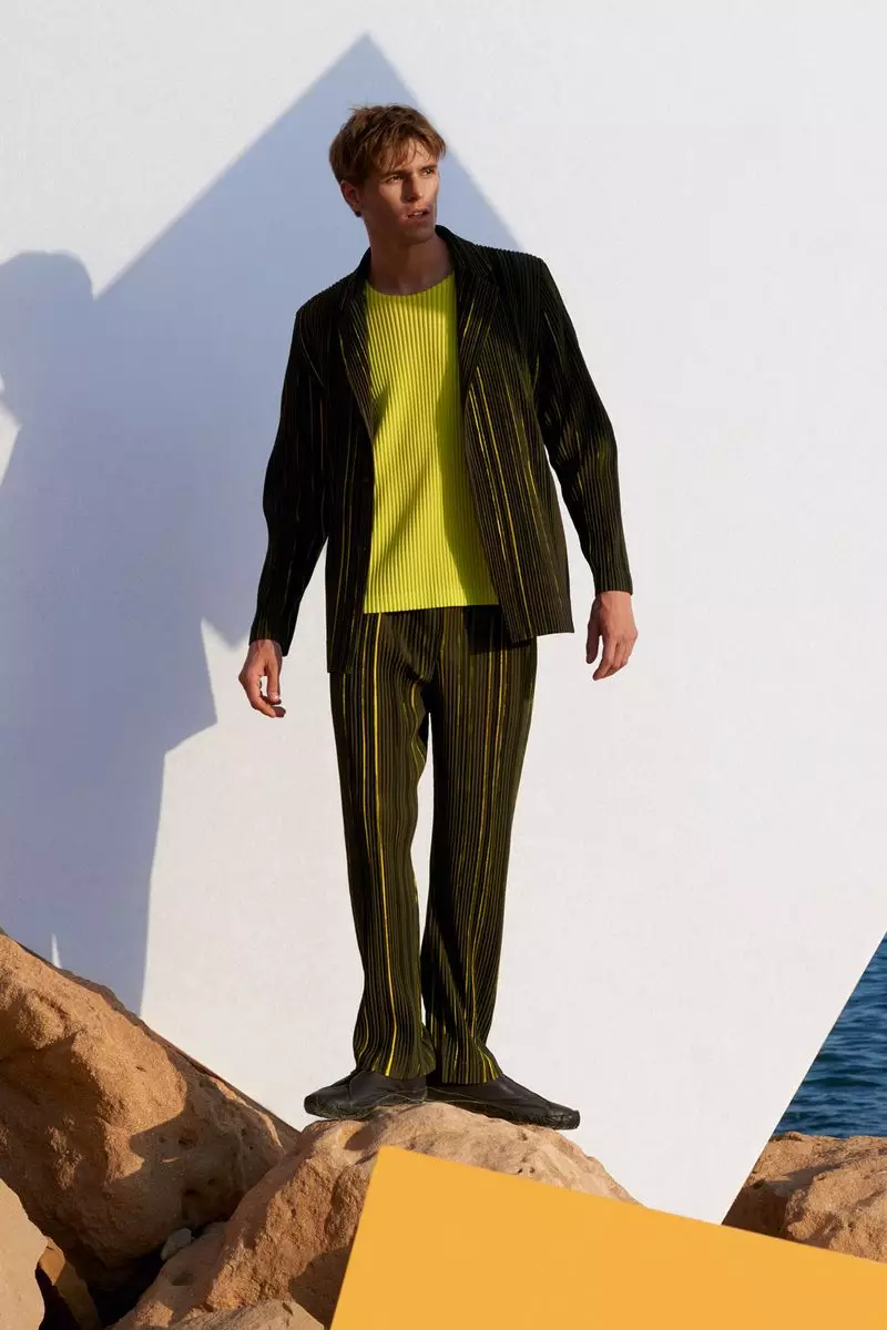 Homme Plissé Issey Miyake Menswear פרילינג זומער 201917