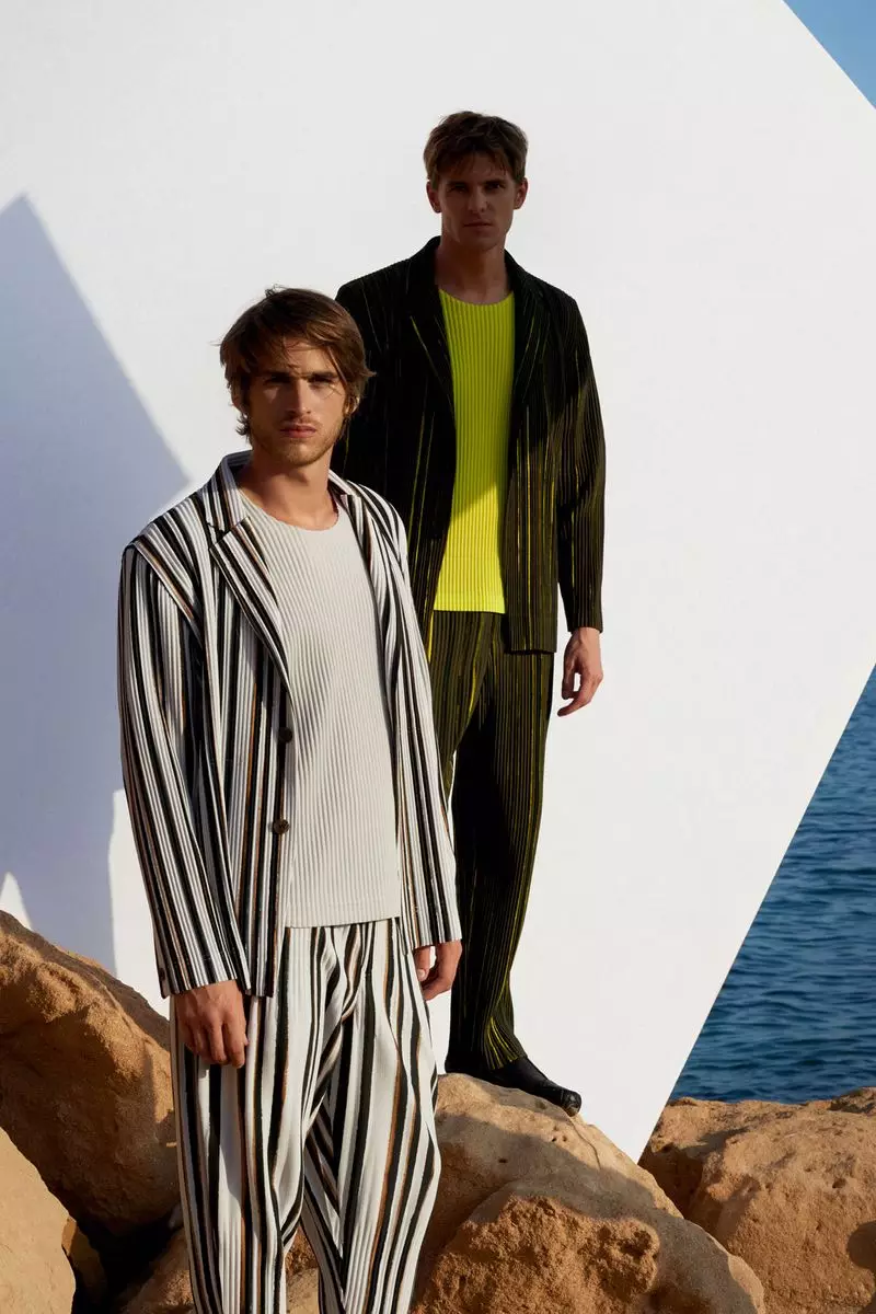 Homme Plissé Issey Miyake Menswear বসন্ত গ্রীষ্ম 201918