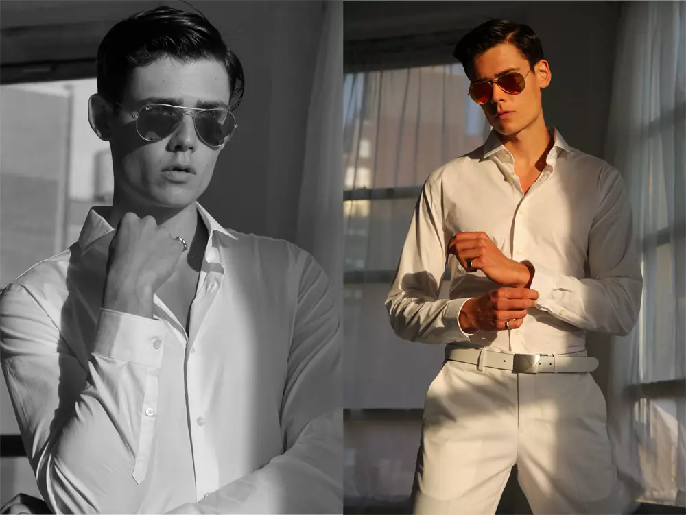 Bergembira dengan kehadirannya, kami mempunyai persembahan eksklusif untuk Fashionably Male, inilah Mario Adrion di One MGMT potret indah oleh Michael del Buono yang berbakat. Mario masuk